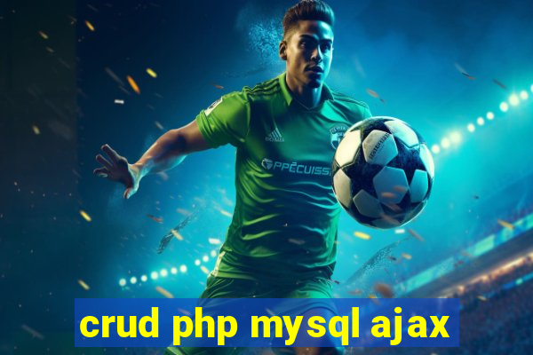 crud php mysql ajax